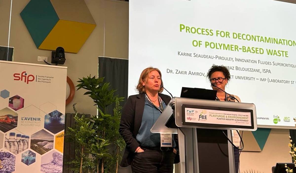 Innovation Fluides Supercritiques au congrès SFIP IMT Nord Europe