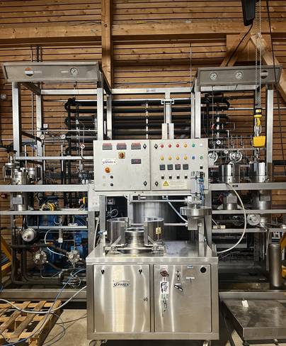 Pilote d'extraction CO2 supercritique