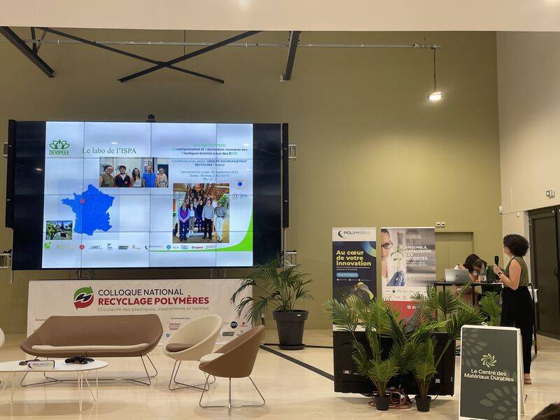 Innovation Fluides Supercritiques au Colloque National Recyclage Polymères