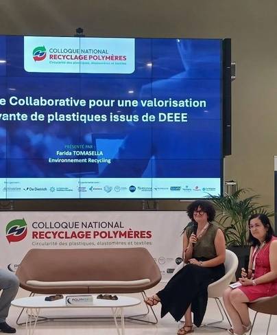 Innovation Fluides Supercritiques au Colloque National Recyclage Polymères